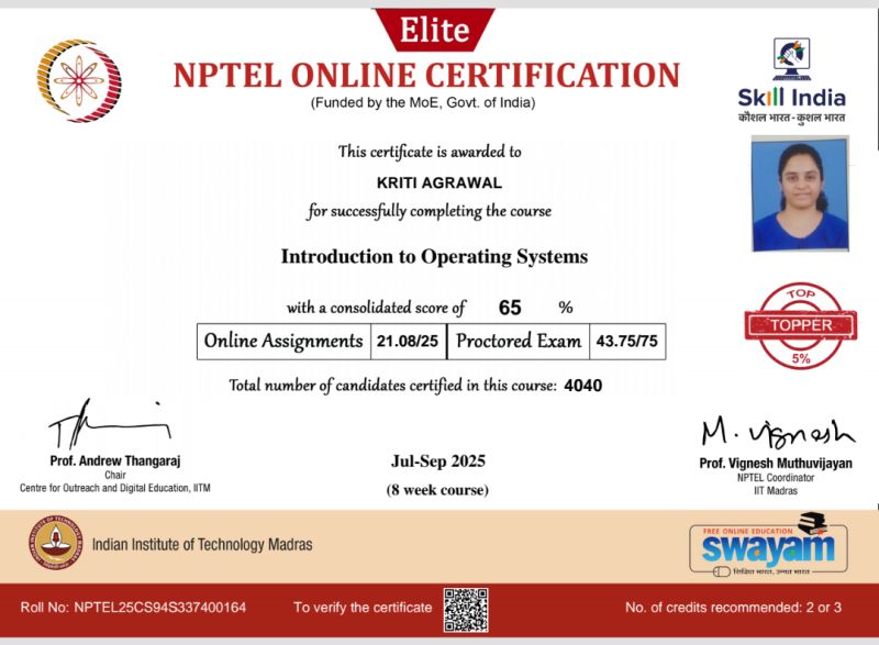 Introduction to Operating Systems